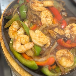 Fajitas de Camarones