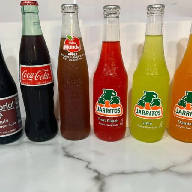 Sidral (Apple Soda).
